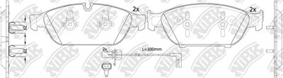 D1549 BEKING  BRAKE PADS FRONT