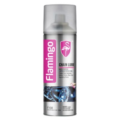 F108 FLAMINGO CHAIN LUBE 220ML