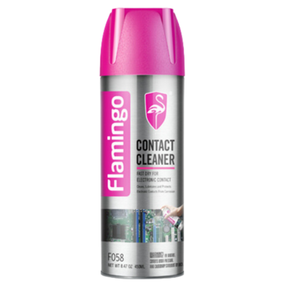 F058 FLAMINGO CONTACT CLEANER 450ML