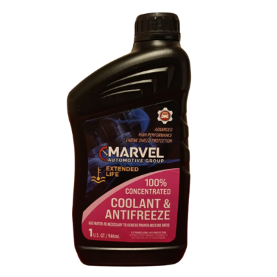 MARVEL ANTIFREEZE &amp; COOLANT PINK 100% CONCENTRATED 1 U.S. QT / 946 mL