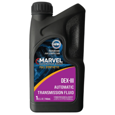 MARVEL DEX-III (RED) AUTOMATIC TRANSMISSION FLUID FULL SYNTHETIC 1 U.S. QT / 946 mL