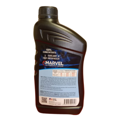 MAR-BLUE100 MARVEL ANTIFREEZE &amp; COOLANT BLUE 100% CONCENTRATED 1 U.S. QT / 946 mL