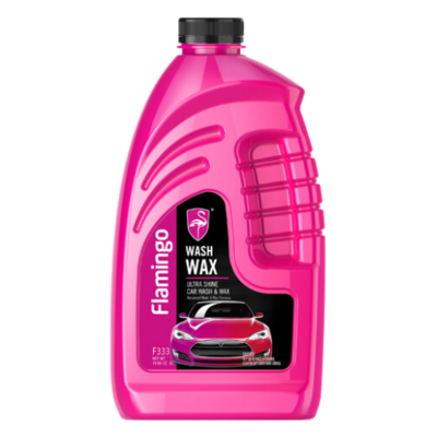 F333 FLAMINGO WASH WAX ULTRA SHINE CAR WASH &amp; WAX 2L