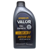 VAL-0W20-1 VALOR SAE 0W-20 SP FULL SYNTHETIC MOTOR OIL 1 U.S. QT / 946 mL