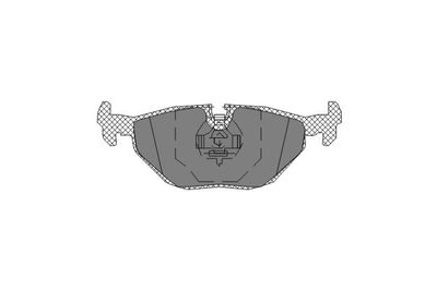 SP170PR BRAKEPAD REAR SCT-GERMANY D763