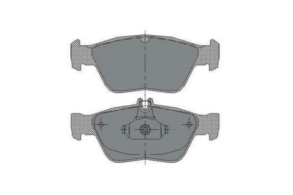SP226PR BRAKEPAD FRONT SCT-GERMANY D710