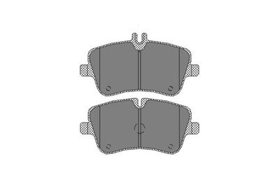 SP246PR BRAKEPAD FRONT SCT-GERMANY D872