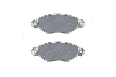 SP312PR BRAKEPAD FRONT SCT-GERMANY D1499