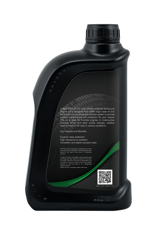 4T LX-4T-20W50 LUBEX.PRO MOTORCYCLE OIL 20W50 SF/CD 1 Quartz / 0.946L
