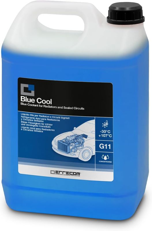 TR1262.K.01-Blue Coolant G11 Concentrated 1L/5L /-38°C/ to 125°C