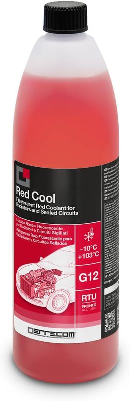 TR1286.K.01-Red Coolant G12 RTU 1L /-30°C/ to 122°C