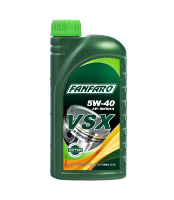 6702-1 FANFARO VSX Motor oil 5W-40 1L / 4L