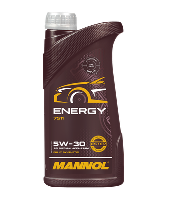 7511 MANNOL ENERGY SAE 5W-30 SN/CH-4 A3/B4