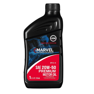 MARVEL SAE 20W-50 PREMIUM MOTOR OIL MARVEL SAE 20W-50 PREMIUM MOTOR OIL