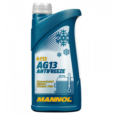 4113 Mannol Concentrated Green Antifreeze AG13 Hightec 1L