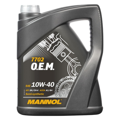 7702 MANNOL 10W-40 SN OEM A3/B3 SN 4L