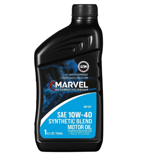 MAR-10W40 MARVEL SAE 10W-40 SYNTHETIC BLEND MOTOR OIL