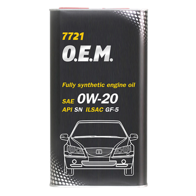 7721 MANNOL SAE 0W-20 OEM HONDA 4L