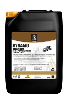 ZEI-15W40-CI4-18L ZEITH  DIESEL 15W40 API CI-4 18L