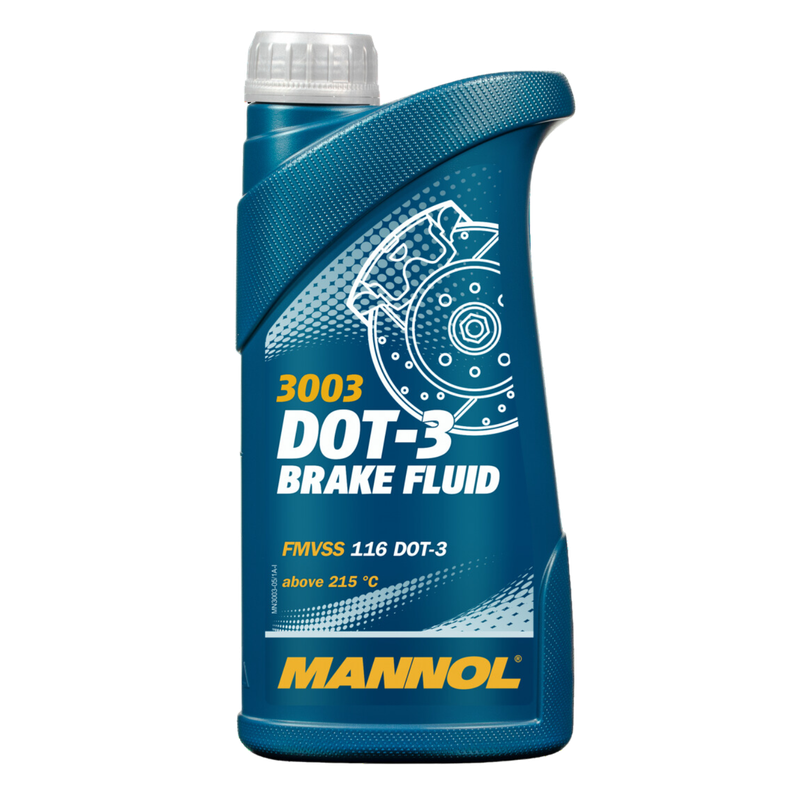 3003 MANNOL BRAKE FLUID DOT-3 FMVSS 116 (0.45KG)
