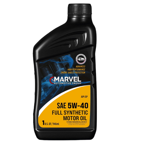MARVEL SAE 5W-40 SN FULL SYNTHETIC MOTOR OIL 1 U.S. QT / 946 mL