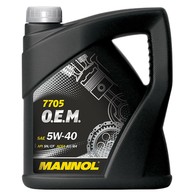 7705 MANNOL OEM FOR RENAULT/NISSAN 7705 5W-40 4L
