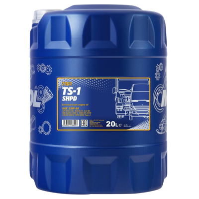 7101 MANNOL TS-1 SHPD SAE 15W-40 CH-4/SL 20L