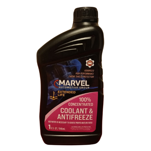 MARVEL ANTIFREEZE &amp; COOLANT PINK 100% CONCENTRATED 1 U.S. QT / 946 mL