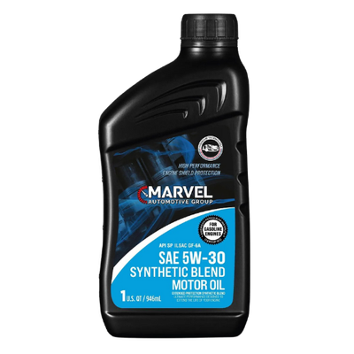 MARVEL SAE 5W-30 SYNTHETIC BLEND MOTOR OIL