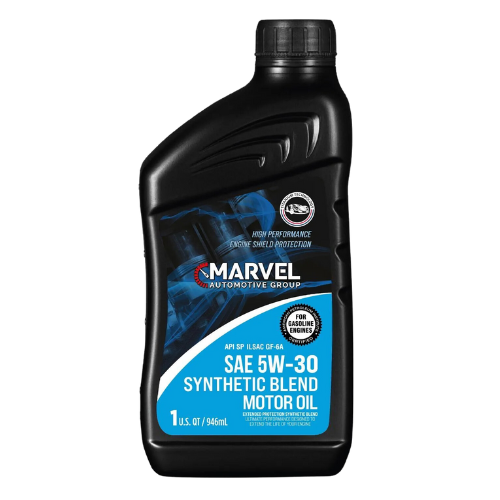 MARVEL SAE 5W-30 SYNTHETIC BLEND MOTOR OIL
