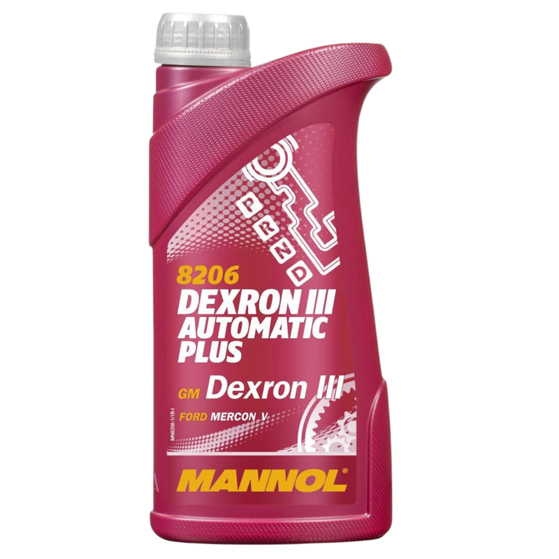 8206 MANNOL ATF DEXRON III AUTOMATIC PLUS RED 1L