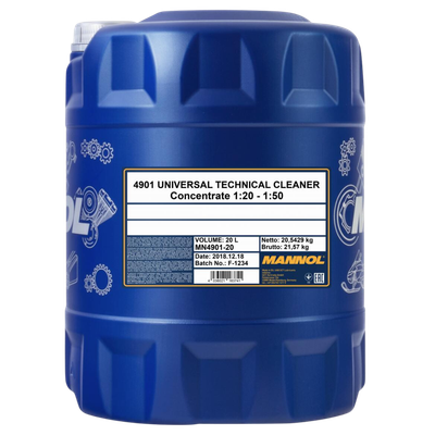 4901 MANNOL UNIVERSAL TECHNICAL CLEANER 20L