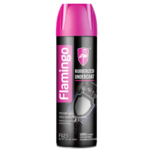 F021 FLAMINGO RUBBERIZED UNDERCOAT 500ML