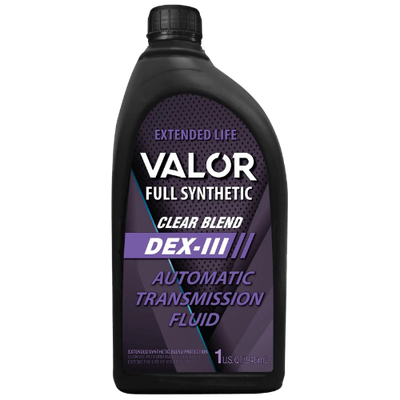 VAL-WHITE-1 VALOR ATF DEXIII WHITE (CLEAR) ELECTRONIC FULLY SYNTHETIC 1 U.S. QZ/ 946mL