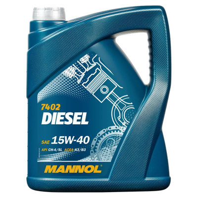 7402 MANNOL DIESEL SAE 15W-40 CH-4/SL 5L