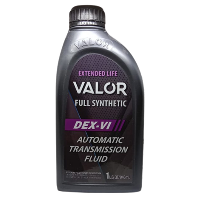 VAL-DVI-1 VALOR DEX-VI TRANSMISSION FLUID - FULL SYNTHETIC 1 U.S. QT / 946 mL