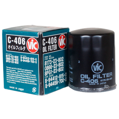 C-406 VIC engine oil filter