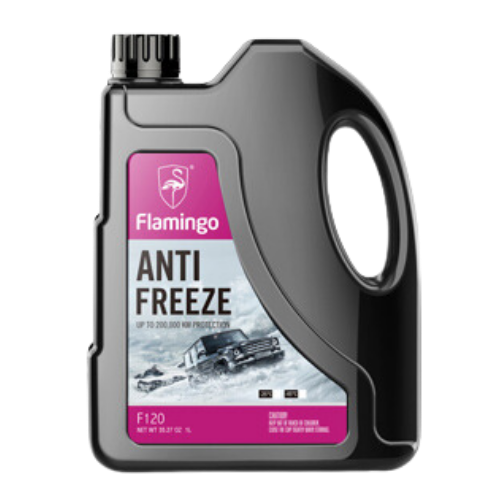 F120 FLAMINGO ANTI FREEZE 1L (red/Concentrated)