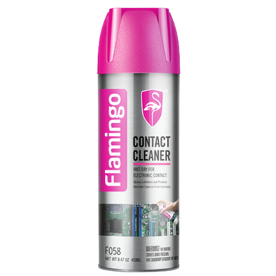 F058 FLAMINGO CONTACT CLEANER 450ML