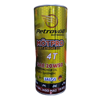 PTR-MOT20W50-1ME Petrovoll 20w50 SN 4-Stroke 4T Scooter Plus METAL 1L