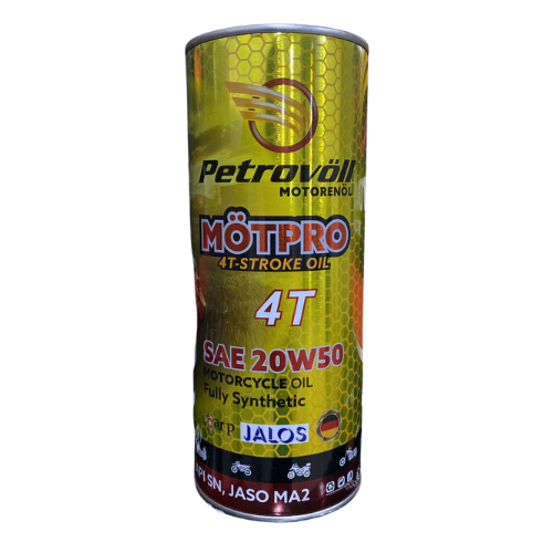 PTR-MOT20W50-1ME Petrovoll 20w50 SN 4-Stroke 4T Scooter Plus METAL 1L