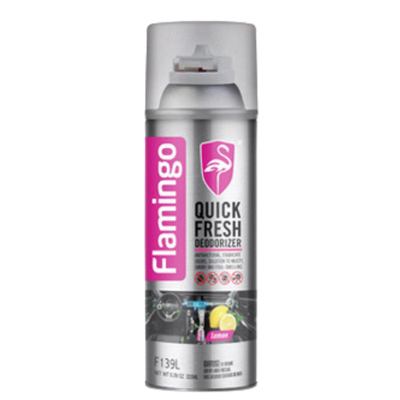 F139L FLAMINGO LEMON QUICK FRESH DEODORIZER 220ML