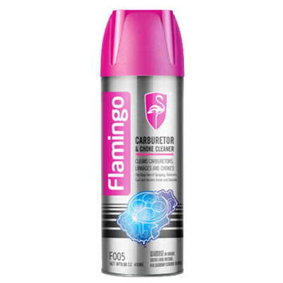 F005 FLAMINGO CARBURETOR &amp; CHOKE CLEANER 450ML