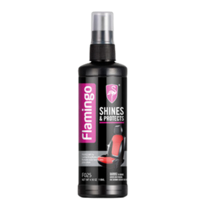 F025 FLAMINGO SHINES &amp; PROTECTS PROTECTANT 118ML