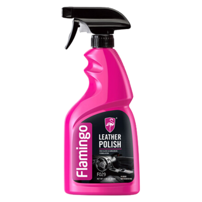 F029 FLAMINGO LEATHER POLISH 500ML