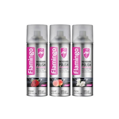 F024 FLAMINGO TYRE & LEATHER POLISH 220ML F024 FLAMINGO TYRE & LEATHER POLISH 220ML