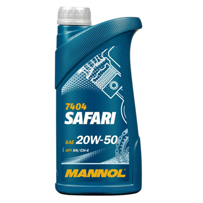 7404 MANNOL SAFARI SAE 20W-50 SN/CH-4