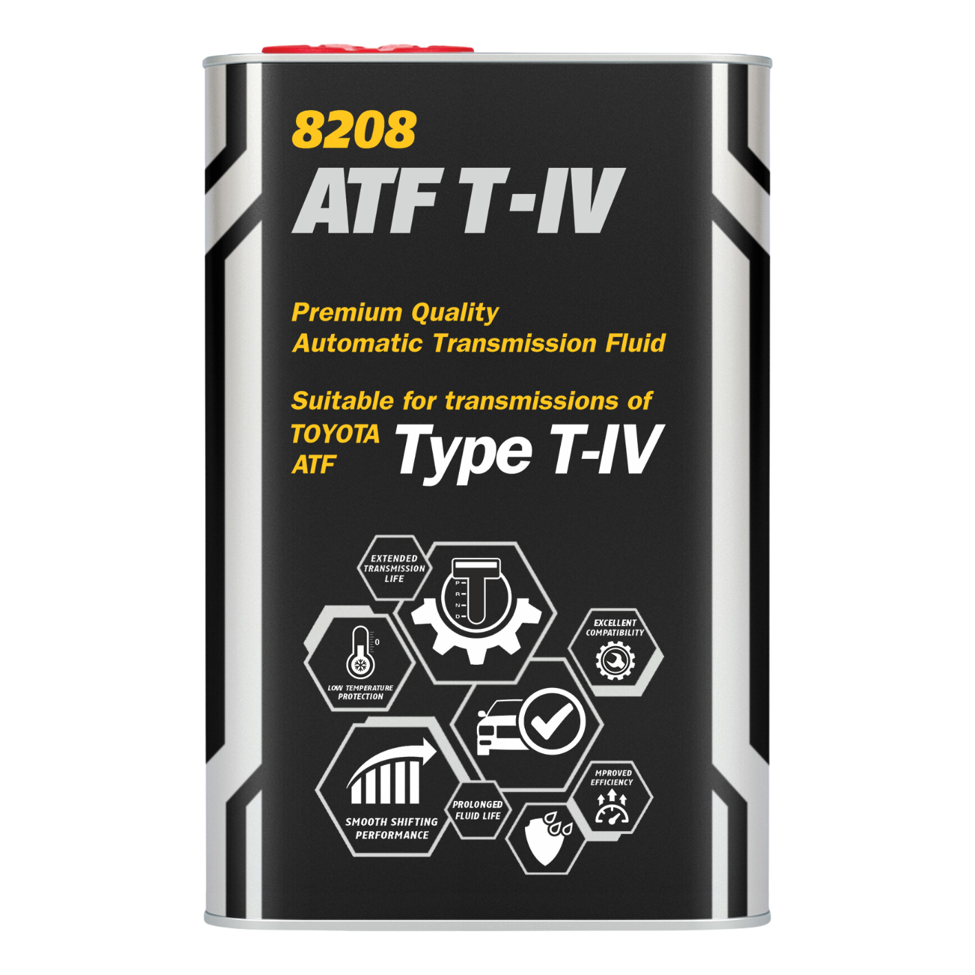 8208 MANNOL ATF Type T-IV 1L OEM TOYOTA RED METALLIC 1L