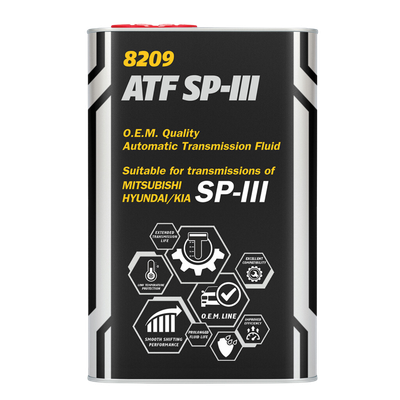8209 MANNOL ATF SP-III OEM RED METALLIC 1L