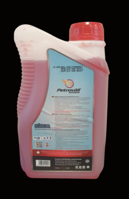 Petrovoll Antifreeze coolant 50% red